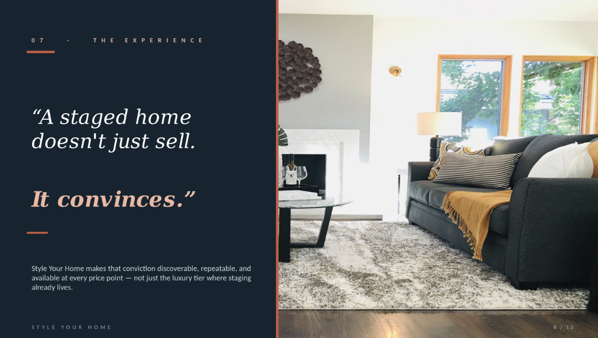 The Experience slide